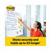 Post-It Pad, 25"X30" Self-Stick, White, PK6 559VAD6PK